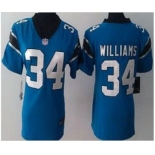 nike women nfl jerseys carolina panthers #34 williams blue[nike]