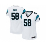 nike women nfl jerseys carolina panthers #58 thomas davis white[nike]