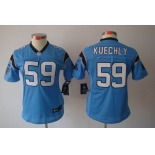 nike women nfl jerseys carolina panthers #59 kuechly blue[nike limited]