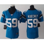 nike women nfl jerseys carolina panthers #59 kuechly blue[nike]