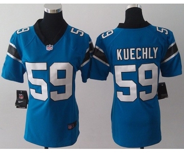 nike women nfl jerseys carolina panthers #59 kuechly blue[nike]