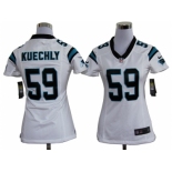 nike women nfl jerseys carolina panthers #59 kuechly white[nike]