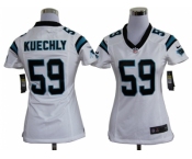 nike women nfl jerseys carolina panthers #59 kuechly white[nike]