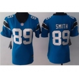 nike women nfl jerseys carolina panthers #89 steve smith blue[nike]