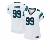 nike women nfl jerseys carolina panthers #99 kawann short white[nike]