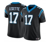 Youth Carolina Panthers #17 Xavier Legette Black 2024 Draft F.U.S.E Vapor Untouchable Limited Football Stitched Jersey