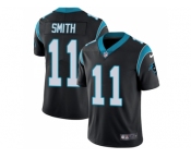 Youth Nike Carolina Panthers #11 Torrey Smith Black Team Color Stitched NFL Vapor Untouchable Limited Jersey