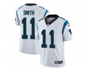 Youth Nike Carolina Panthers #11 Torrey Smith White Stitched NFL Vapor Untouchable Limited Jersey