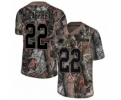 Youth Nike Carolina Panthers #22 Christian McCaffrey Camo Rush Realtree Limited NFL Jersey