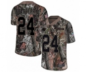 Youth Nike Carolina Panthers #24 James Bradberry Camo Rush Realtree Limited NFL Jersey