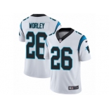 Youth Nike Carolina Panthers #26 Daryl Worley Vapor Untouchable Limited White NFL Jersey