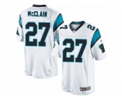 Youth Nike Carolina Panthers #27 Robert McClain Limited White NFL Jersey