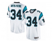 Youth Nike Carolina Panthers #34 Cameron Artis-Payne Limited White NFL Jersey