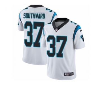 Youth Nike Carolina Panthers #37 Dezmen Southward White Vapor Untouchable Limited Player NFL Jersey