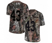 Youth Nike Carolina Panthers #43 Fozzy Whittaker Camo Rush Realtree Limited NFL Jersey