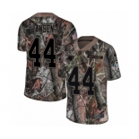 Youth Nike Carolina Panthers #44 J.J. Jansen Camo Rush Realtree Limited NFL Jersey