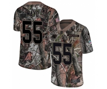 Youth Nike Carolina Panthers #55 David Mayo Camo Rush Realtree Limited NFL Jersey