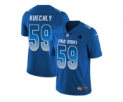 Youth Nike Carolina Panthers #59 Luke Kuechly Royal Stitched NFL Limited NFC 2018 Pro Bowl Jersey