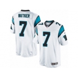 Youth Nike Carolina Panthers #7 Harrison Butker Limited White NFL Jersey