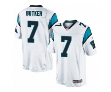 Youth Nike Carolina Panthers #7 Harrison Butker Limited White NFL Jersey