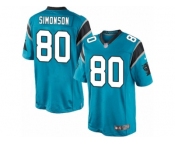 Youth Nike Carolina Panthers #80 Scott Simonson Limited Blue Alternate NFL Jersey