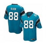 Youth Nike Carolina Panthers #88 Greg Olsen Blue Alternate NFL Jersey