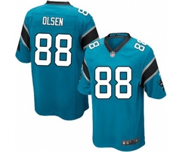 Youth Nike Carolina Panthers #88 Greg Olsen Blue Alternate NFL Jersey