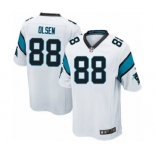 Youth Nike Carolina Panthers #88 Greg Olsen White NFL Jersey