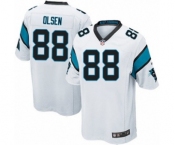 Youth Nike Carolina Panthers #88 Greg Olsen White NFL Jersey