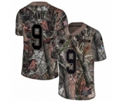 Youth Nike Carolina Panthers #9 Graham Gano Camo Rush Realtree Limited NFL Jersey