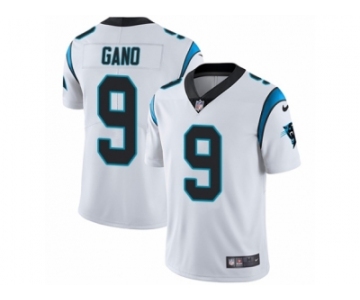 Youth Nike Carolina Panthers #9 Graham Gano Vapor Untouchable Limited White NFL Jersey