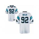 Youth Nike Carolina Panthers #92 Vernon Butler White NFL Jersey