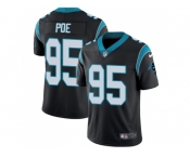 Youth Nike Carolina Panthers #95 Dontari Poe Black Team Color Stitched NFL Vapor Untouchable Limited Jersey