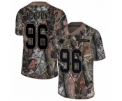 Youth Nike Carolina Panthers #96 Wes Horton Camo Rush Realtree Limited NFL Jersey