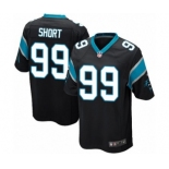 Youth Nike Carolina Panthers #99 Kawann Short Black Team Color NFL Jersey