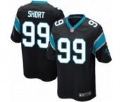 Youth Nike Carolina Panthers #99 Kawann Short Black Team Color NFL Jersey