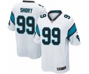 Youth Nike Carolina Panthers #99 Kawann Short White NFL Jersey