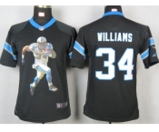 nike youth nfl jerseys carolina panthers #34 williams black[portrait fashion]