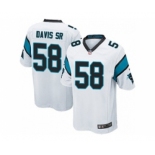 nike youth nfl jerseys carolina panthers #58 thomas davis white[nike]