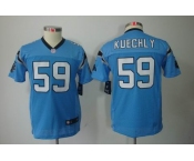 nike youth nfl jerseys carolina panthers #59 kuechly blue[nike limited]