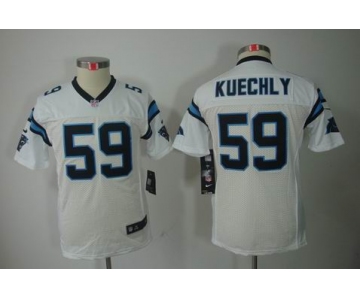 nike youth nfl jerseys carolina panthers #59 kuechly white[nike limited]