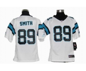 nike youth nfl jerseys carolina panthers #89 steve smith white[nike]