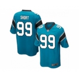 nike youth nfl jerseys carolina panthers #99 kawann short blue[nike]