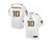 Nike Minnesota Vikings #10 Fran Tarkenton White Men's NFL Pro Line Fashion Game Jersey