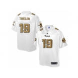 Nike Minnesota Vikings #19 Adam Thielen White Men's NFL Pro Line Fashion Game Jersey