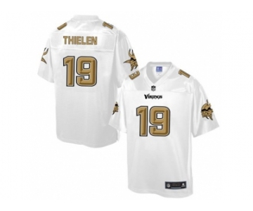 Nike Minnesota Vikings #19 Adam Thielen White Men's NFL Pro Line Fashion Game Jersey