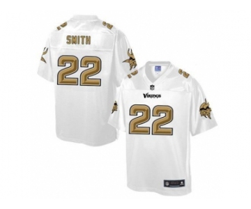 Nike Minnesota Vikings #22 Harrison Smith White Men's NFL Pro Line Fashion Game Jersey