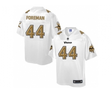 Nike Minnesota Vikings #44 Chuck Foreman White Men's NFL Pro Line Fashion Game Jersey