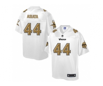 Nike Minnesota Vikings #44 Matt Asiata White Men's NFL Pro Line Fashion Game Jersey