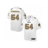 Nike Minnesota Vikings #54 Eric Kendricks White Men's NFL Pro Line Fashion Game Jersey